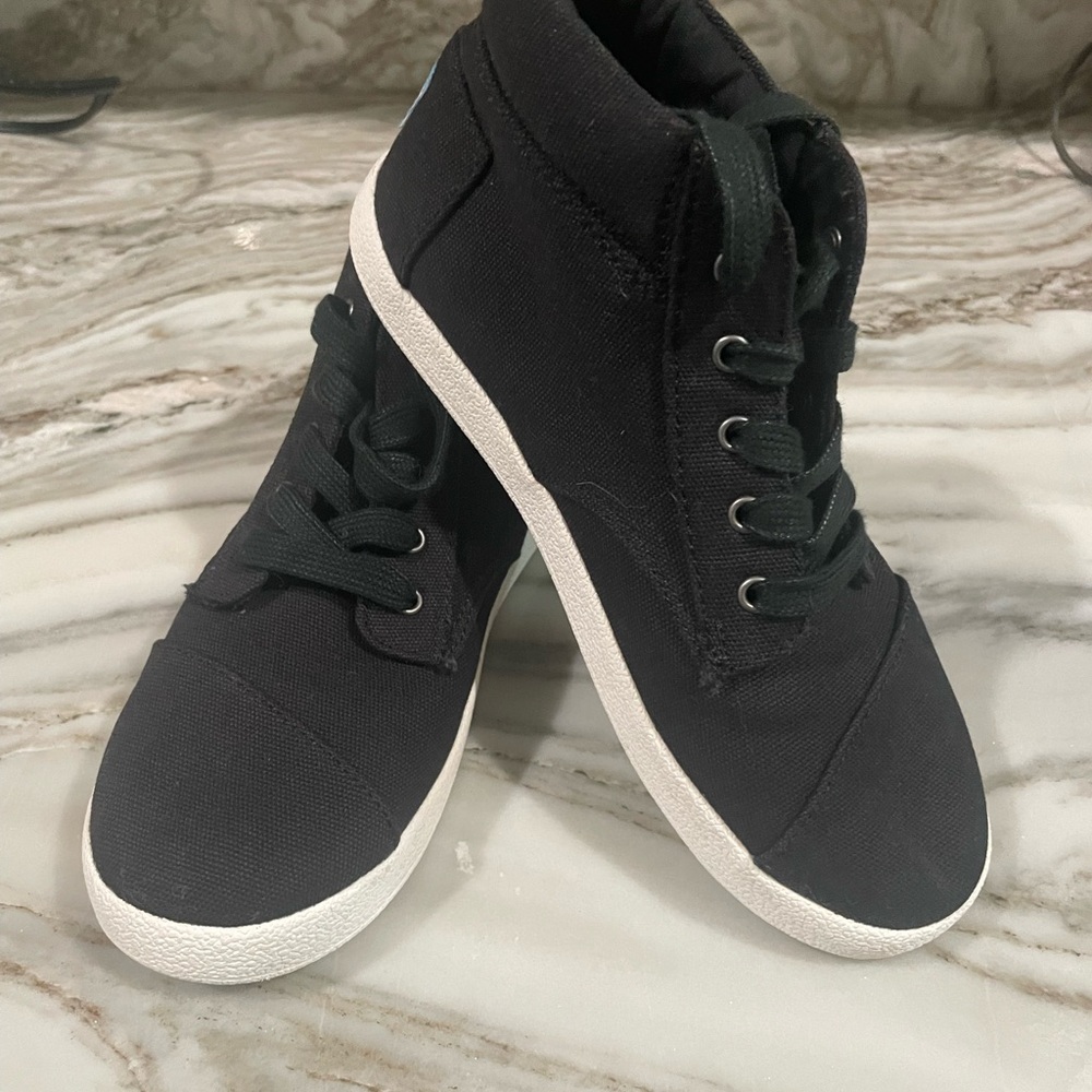 Toms Kids Black Sneakers